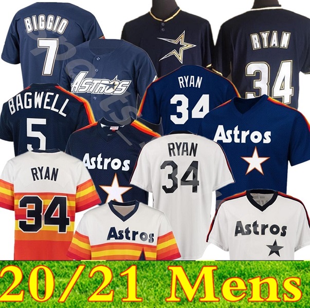 Custom Astros jersey 7 Craig Biggio Mens Womens & Youth Kids Knit 34 Nolan Ryan 5 Jeff Bagwell Throwback baseball Jerseys 10, Blue;black
Custom Astros jersey 7 Craig Biggio Mens Womens & Youth Kids Knit 34 Nolan Ryan 5 Jeff Bagwell Throwback baseball Jerseys 10, Blue;black