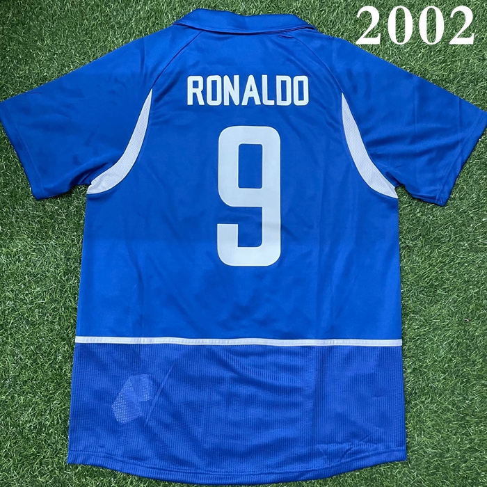 2002 Brasils HOME AWAY soccer jersey retro shirts R.Carlos Romario Ronaldo 9 Ronaldinho 11 camisa de futebol 02 03 Brazilde SHIRT RIVALDO ADRIANO YELLOW BLUE SIZE S-XXL, 02 away shirt
2002 Brasils HOME AWAY soccer jersey retro shirts R.Carlos Romario Ronaldo 9 Ronaldinho 11 camisa de futebol 02 03 Brazilde SHIRT RIVALDO ADRIANO YELLOW BLUE SIZE S-XXL, 02 away shirt