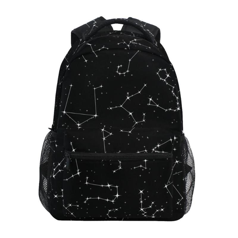 School Bags ALAZA Starry Sky Galaxy Printing Big Capacity Travel Bag Backpack Women Boys Student Laptop