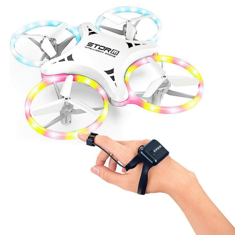 Gravity Sensing Watch Foldable Portable Remote Control RC Drone 3D Roll One Key Take Off Intelligent Hover MINI RC Quadcopter, Only 1 controller
Gravity Sensing Watch Foldable Portable Remote Control RC Drone 3D Roll One Key Take Off Intelligent Hover MINI RC Quadcopter, Only 1 controller