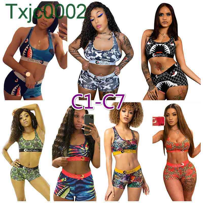 Women 2 Piece Ethika Set Designer Tracksuits Vest Shorts Summer Outfits Bikini Suits Sweatshirt Slim Breathable Fitness Swimsuit T0188
Women 2 Piece Ethika Set Designer Tracksuits Vest Shorts Summer Outfits Bikini Suits Sweatshirt Slim Breathable Fitness Swimsuit T0188