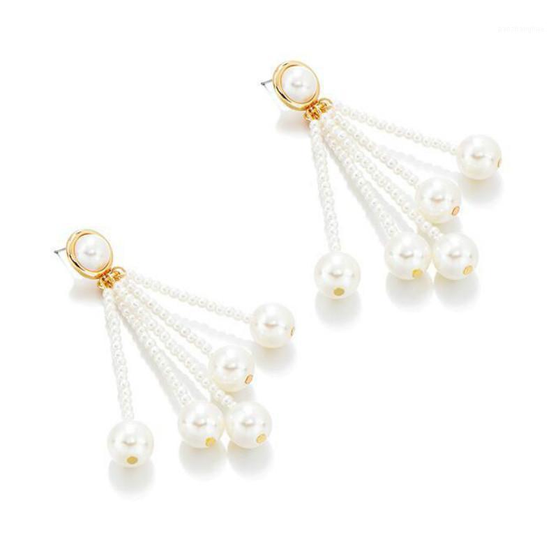 Pearl Tassel Pendant Earrings Woman Fashion Personality Accessories Banquet Jewelry Gift Birthday Girl Stud, Golden;silver
Pearl Tassel Pendant Earrings Woman Fashion Personality Accessories Banquet Jewelry Gift Birthday Girl Stud, Golden;silver