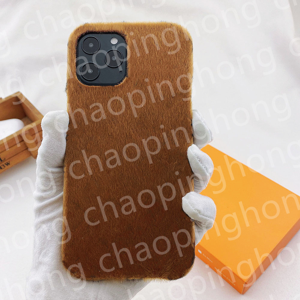 Winter Style Furry fluffy Warm Plush Velvet Phone Cases For iphone 13 Pro Max 12 11 XS XR X 8 7 Fashion Print Design Classic Back Soft Cover Lady Gift With Box, 4#+logo
Winter Style Furry fluffy Warm Plush Velvet Phone Cases For iphone 13 Pro Max 12 11 XS XR X 8 7 Fashion Print Design Classic Back Soft Cover Lady Gift With Box, 4#+logo
