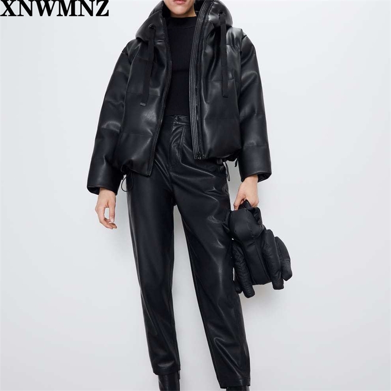 Women black fur faux leather jacket coat oversized zipper Winter Female Thick pu hooded Overcoat High quality 210520
Women black fur faux leather jacket coat oversized zipper Winter Female Thick pu hooded Overcoat High quality 210520