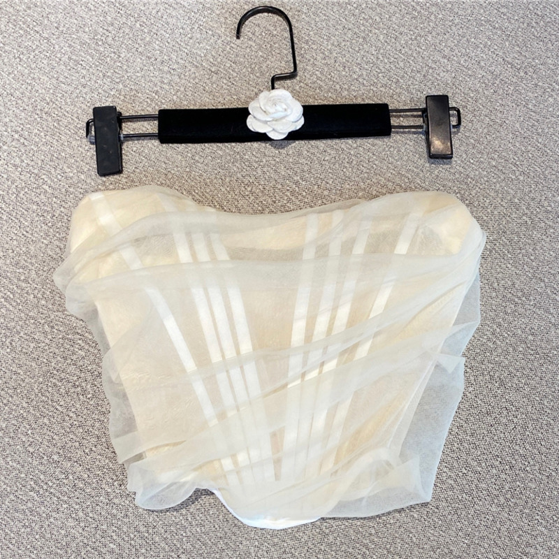 Spring Arrivals Casual Sleeveless Lace Sexy Slim Strapless Solid Color Short Vest Top Camis Women MZ002 210525, Beige
Spring Arrivals Casual Sleeveless Lace Sexy Slim Strapless Solid Color Short Vest Top Camis Women MZ002 210525, Beige