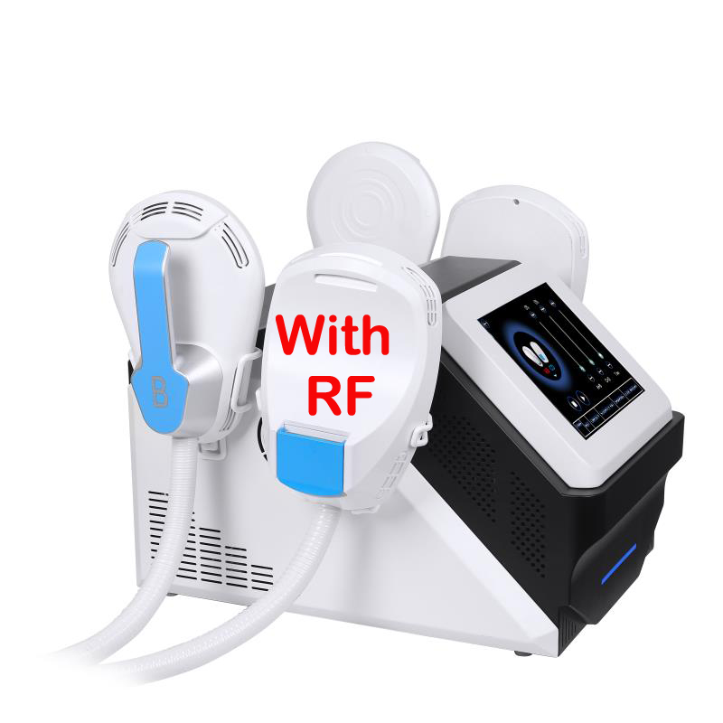 EMSlim Slimming Neo RF 4 Handles EMS Muscle Stimulator Building Fat Removal Hi-emt Machine with Portable Pelvic Floor Rehabilitation Seat Cushion