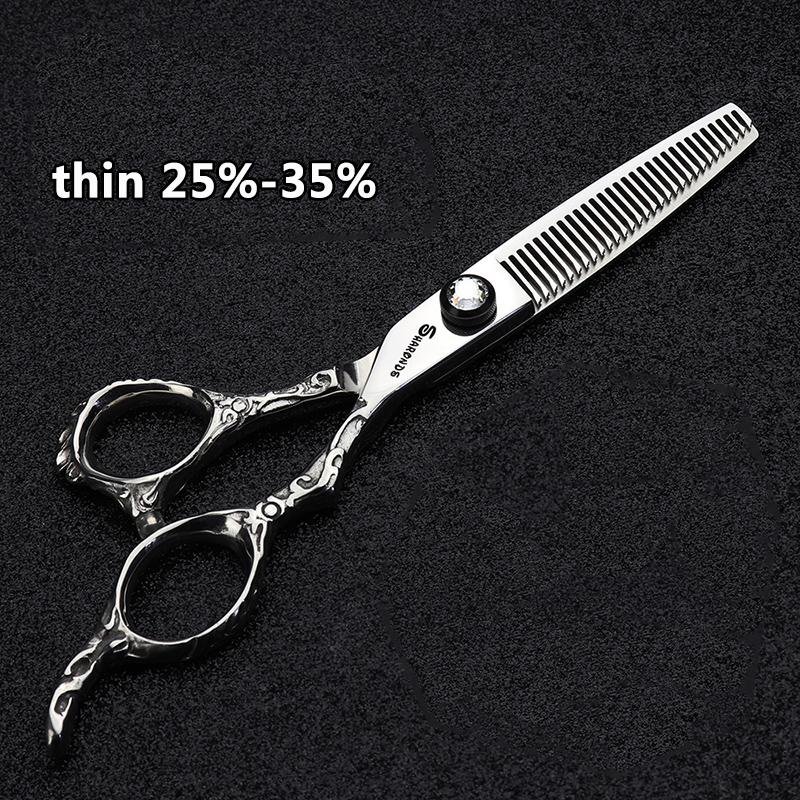 Hair Scissors Professional Hairdressing Genuine Salon Special Flat Thinning Barber Set