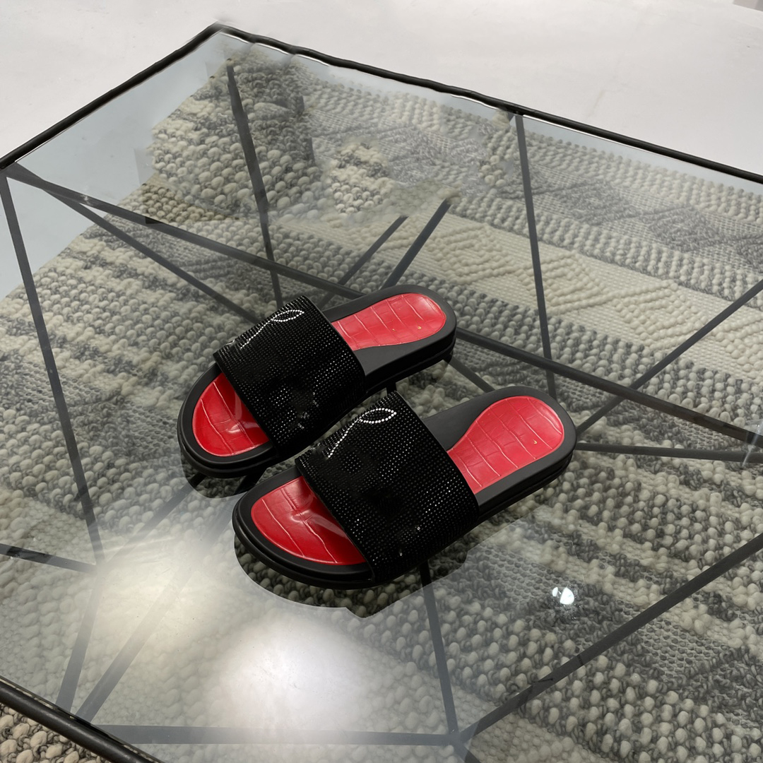 Men's Slides with Box Beach Slipper flip flops Espadrilles Rivet Stud Slippers Non-slip Leather Mens Casual Spikes Shoes Rhinestone Flat Rubber Sliders 38-45
Men's Slides with Box Beach Slipper flip flops Espadrilles Rivet Stud Slippers Non-slip Leather Mens Casual Spikes Shoes Rhinestone Flat Rubber Sliders 38-45