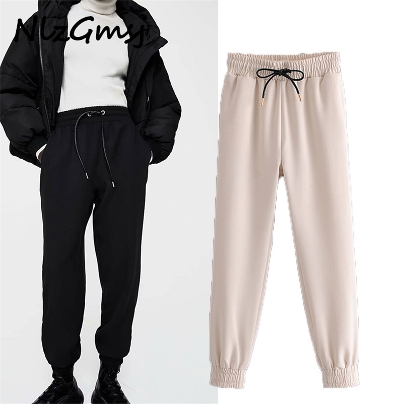 Pant Women Fashion Jogging Trousers High Waist Elastic Solid Jogger Pants Casual Ankle-Length 210628, As picture
Pant Women Fashion Jogging Trousers High Waist Elastic Solid Jogger Pants Casual Ankle-Length 210628, As picture