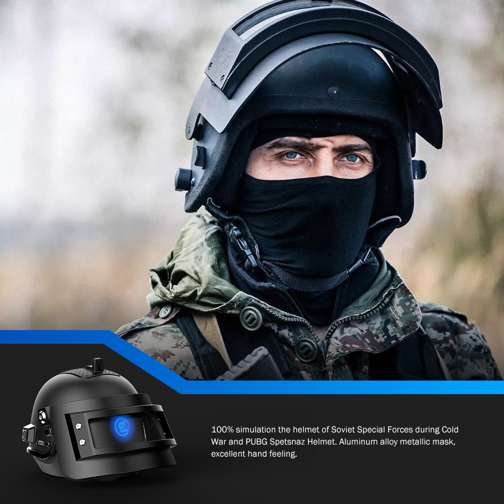 GB98K Portable Wireless Bluetooth Speaker Excellent Bass Performance RGB Indicator Light Perfect Gift for Friends PUBG