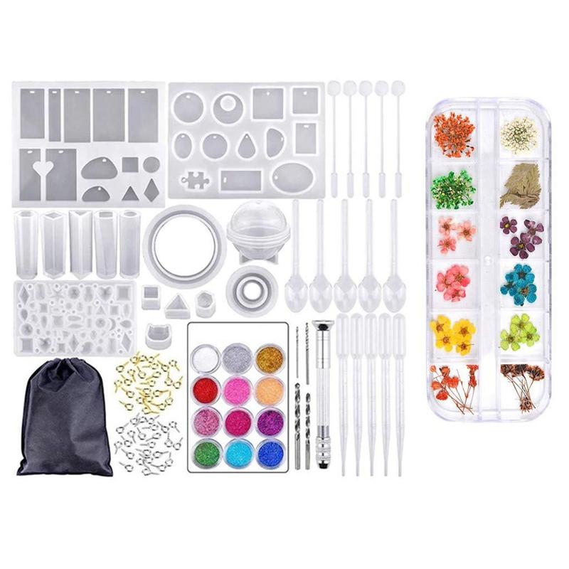 Ear Muffs DIY Crystal Glue Jewelry Set,Epoxy Craft Making Kit,Silicone Casting Molds Tools Set,Bangle Pendant Si, White
Ear Muffs DIY Crystal Glue Jewelry Set,Epoxy Craft Making Kit,Silicone Casting Molds Tools Set,Bangle Pendant Si, White
