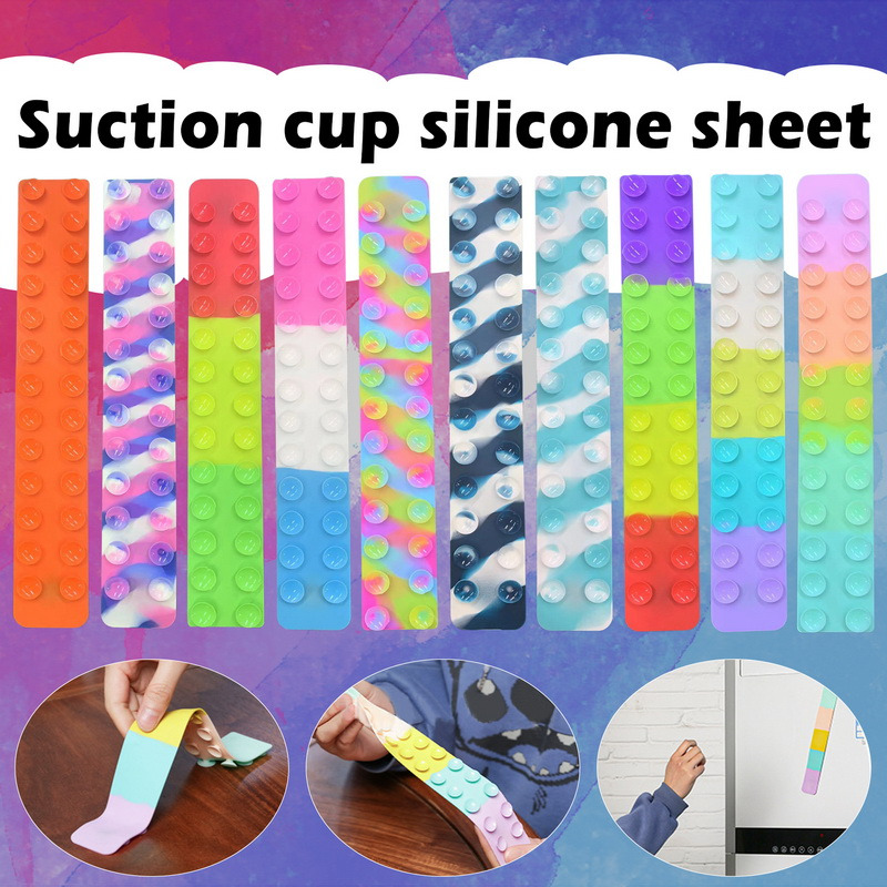 Fidget Toys Suction Cup Party Square Pat Pat Silicone Sheet Children Stress Relief Squeeze Toy Antistress Soft Squishy
Fidget Toys Suction Cup Party Square Pat Pat Silicone Sheet Children Stress Relief Squeeze Toy Antistress Soft Squishy