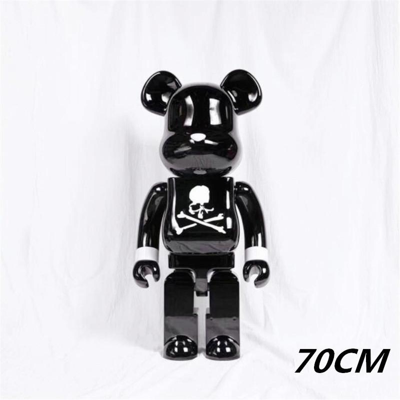 Best-Selling 1000% 70CM Bearbrick Evade glue Skull White Black bear figures Toy For Collectors Be@rbrick Art Work model decorations gift
Best-Selling 1000% 70CM Bearbrick Evade glue Skull White Black bear figures Toy For Collectors Be@rbrick Art Work model decorations gift