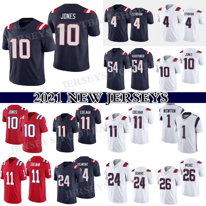 10 Mac Jones 1 Cam Newton 11 Julian Edelman football jerseys Jarrett Stidham NewÂEnglandÂPatriots Stephon Gilmore 26 Sony Michel Men's Stitch, Black;red
10 Mac Jones 1 Cam Newton 11 Julian Edelman football jerseys Jarrett Stidham NewÂEnglandÂPatriots Stephon Gilmore 26 Sony Michel Men's Stitch, Black;red