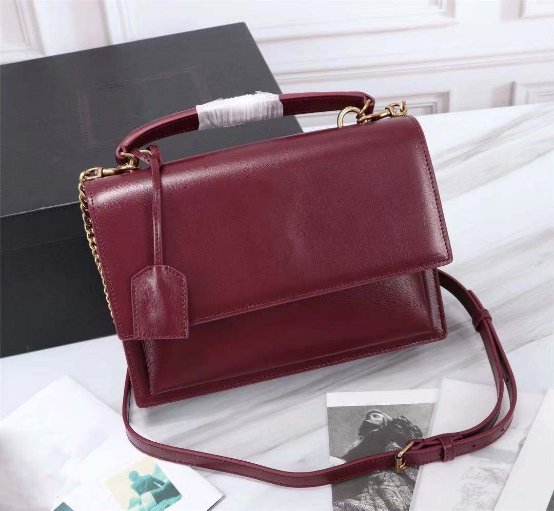 Yysls handbags sunset Classic Luxury Designer Cowhide bag pressed three-dimensional toothpick texture Adjustable removable leather and chain shoulder 83WN, Gift bags
Yysls handbags sunset Classic Luxury Designer Cowhide bag pressed three-dimensional toothpick texture Adjustable removable leather and chain shoulder 83WN, Gift bags
