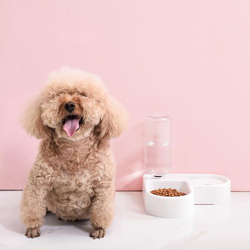 Cat Bowls & Feeders Pet Feeder Bowl Dog Automatic Water Double Food Wall Corner Save Space Cats 500ml Bottle Drinking Kitten Dogs Products
Cat Bowls & Feeders Pet Feeder Bowl Dog Automatic Water Double Food Wall Corner Save Space Cats 500ml Bottle Drinking Kitten Dogs Products