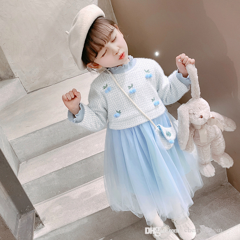 girls princess dress winter kids Velvet plus thick fake two embroidered cherry gauze tutu dresses children long sleeve birthday party clothing S1816, Pink
girls princess dress winter kids Velvet plus thick fake two embroidered cherry gauze tutu dresses children long sleeve birthday party clothing S1816, Pink