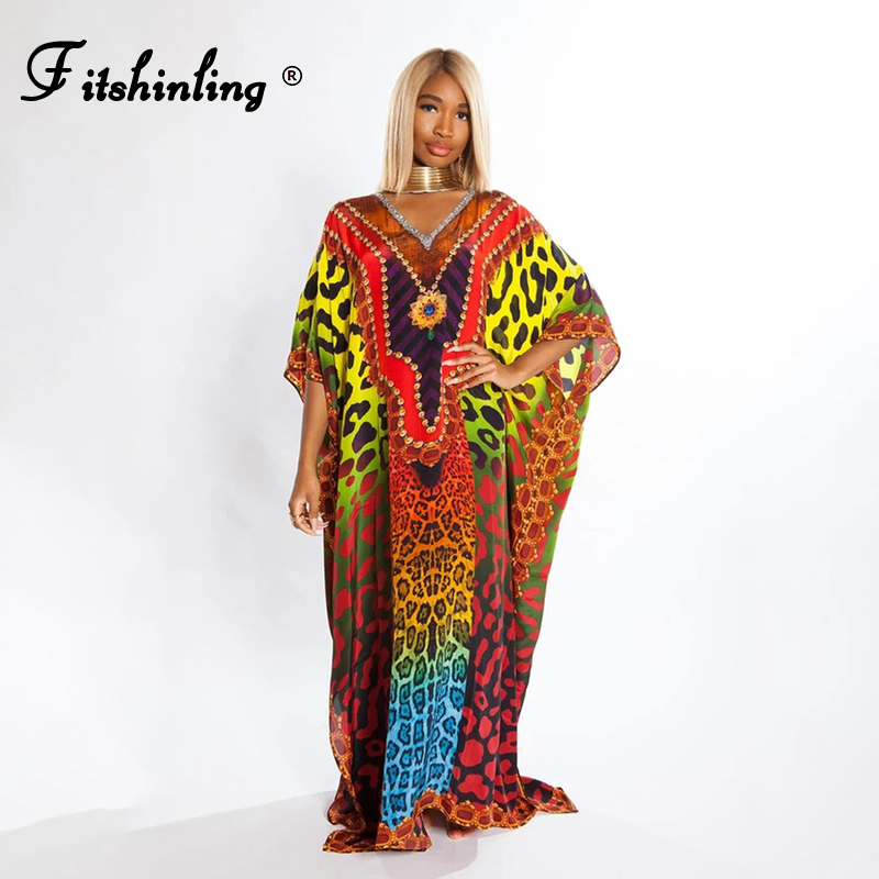 Fitshinling Ethnic Tribe Oversized Maxi Dress Bohemian Leopard Print Straight Kaftan 2021 Beach Cover Up Holiday Long Robe New
Fitshinling Ethnic Tribe Oversized Maxi Dress Bohemian Leopard Print Straight Kaftan 2021 Beach Cover Up Holiday Long Robe New