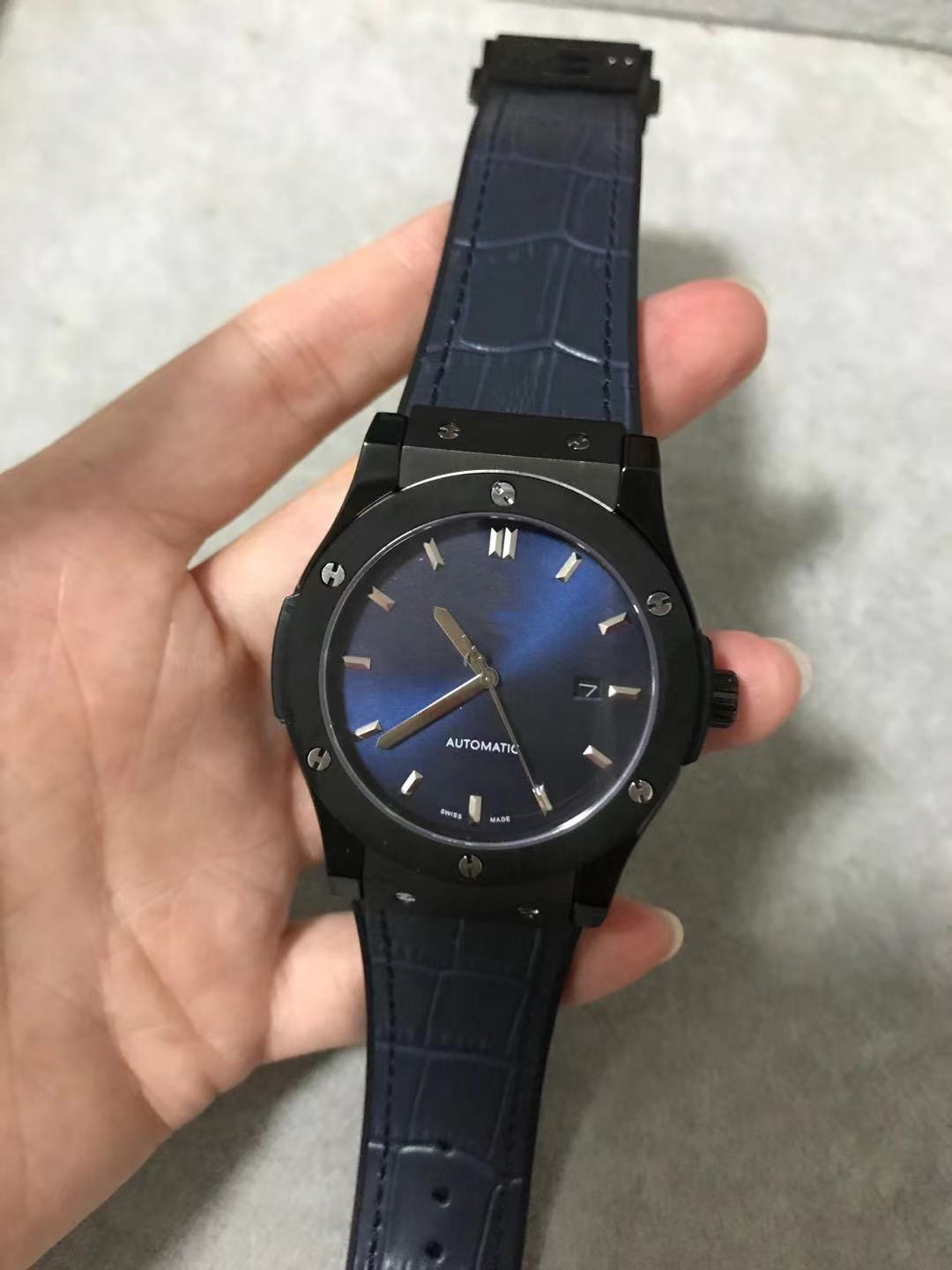 2021 top Leather tape automatic wristwatches Unisex montre de luxe mec sanda hanical man watches 316 stainless steel 2813 movement leisure l, Slivery;brown
2021 top Leather tape automatic wristwatches Unisex montre de luxe mec sanda hanical man watches 316 stainless steel 2813 movement leisure l, Slivery;brown