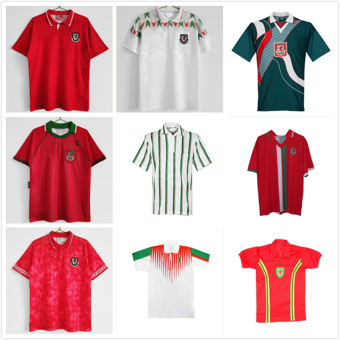Wales 1994 1995 1996 retro soccer jersey Giggs Hughes Saunders Rush Boden Speed vintage classic football shirt
Wales 1994 1995 1996 retro soccer jersey Giggs Hughes Saunders Rush Boden Speed vintage classic football shirt