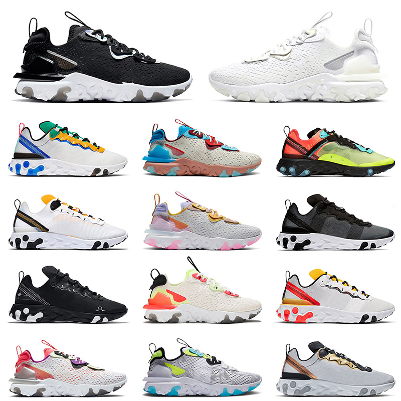 React Vision Top Epic Element 55 87 Running Shoes Mens Women Black Iridescent White OLT Racer Pink Worldwide Pack Trainers Sports Sneakers 36-45
React Vision Top Epic Element 55 87 Running Shoes Mens Women Black Iridescent White OLT Racer Pink Worldwide Pack Trainers Sports Sneakers 36-45