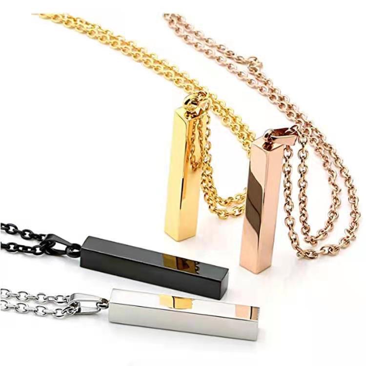 Pendant Necklaces Custom Square High Quality DIY Jewelry For Men And Women YP8680, Silver
Pendant Necklaces Custom Square High Quality DIY Jewelry For Men And Women YP8680, Silver