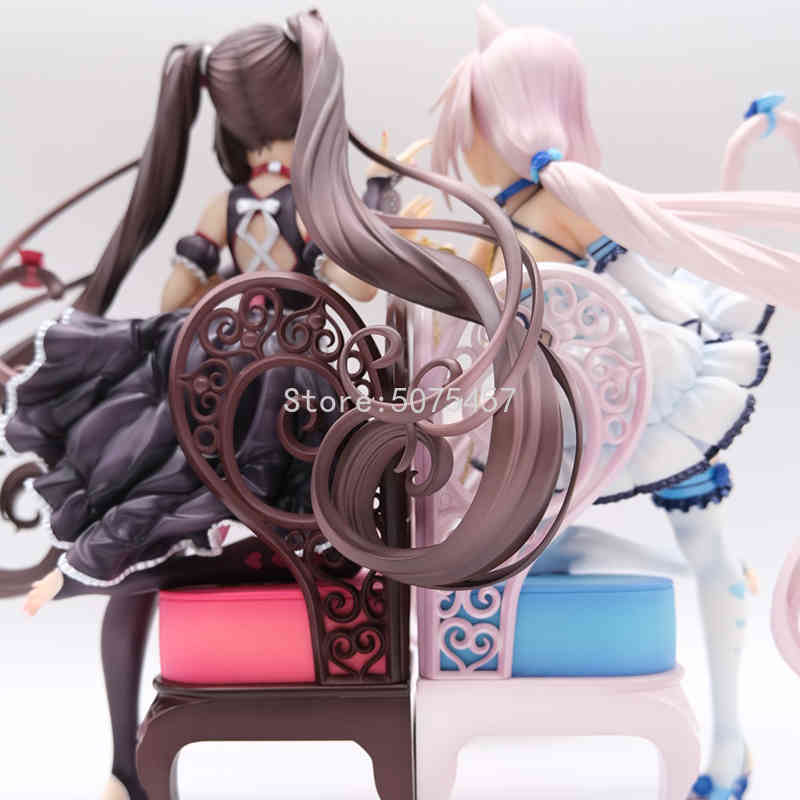 24cm NEKOPARA Chocola & Vanilla Anime Figure Chocola/Vanilla Action Figure Toy PARADE Nekopara Chocola Figure Collectible Toys X0503
24cm NEKOPARA Chocola & Vanilla Anime Figure Chocola/Vanilla Action Figure Toy PARADE Nekopara Chocola Figure Collectible Toys X0503