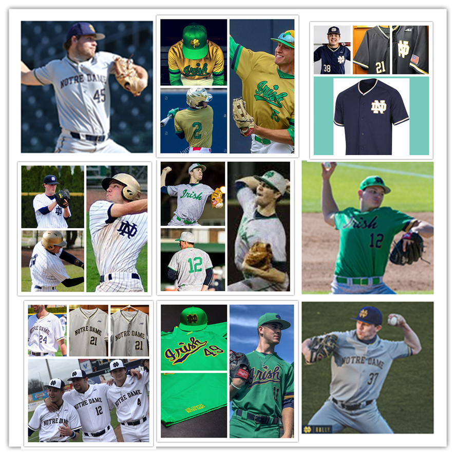 NCAA Custom ND College Stitched Baseball Jersey 9 Jack Brannigan Jersey 26 Cameron Brown 41 Jackson Dennies 25 Ryan Lynch 30 Mitch Megias 36 James Hulbert Embroidered, Retro green
NCAA Custom ND College Stitched Baseball Jersey 9 Jack Brannigan Jersey 26 Cameron Brown 41 Jackson Dennies 25 Ryan Lynch 30 Mitch Megias 36 James Hulbert Embroidered, Retro green