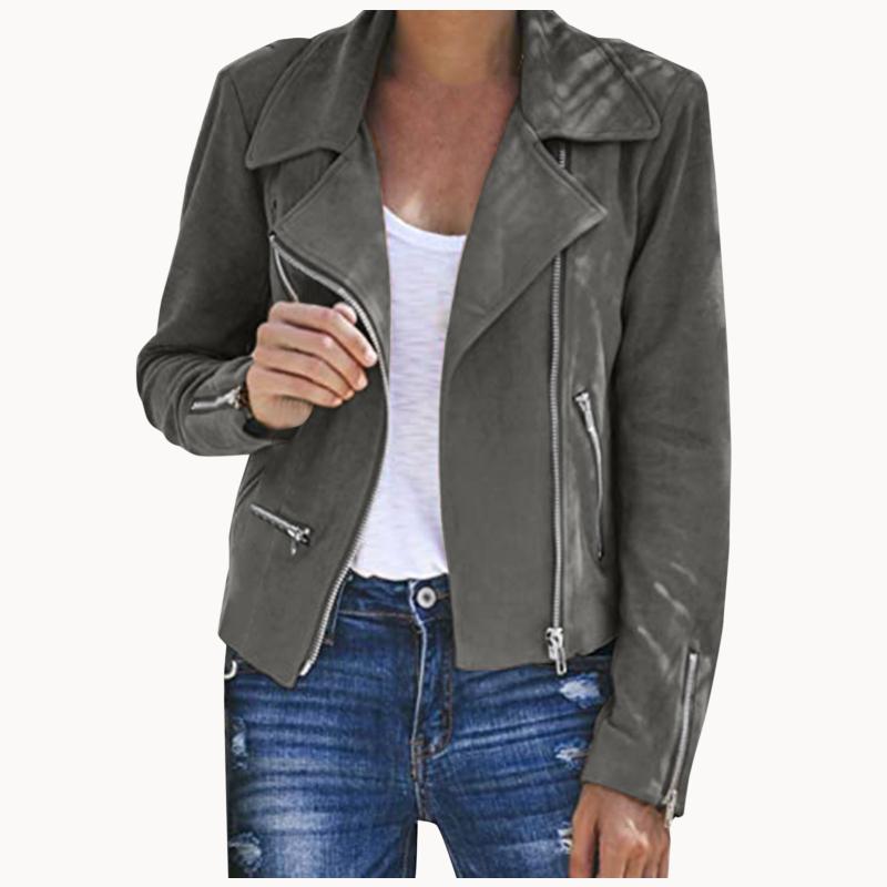 Women's Jackets Women Lapel Jacket Tops Long Sleeve Zipper Coat Suede Leather Buckle Cool Faux Lamb Wool Motorcycle Lightweight, Black;brown
Women's Jackets Women Lapel Jacket Tops Long Sleeve Zipper Coat Suede Leather Buckle Cool Faux Lamb Wool Motorcycle Lightweight, Black;brown