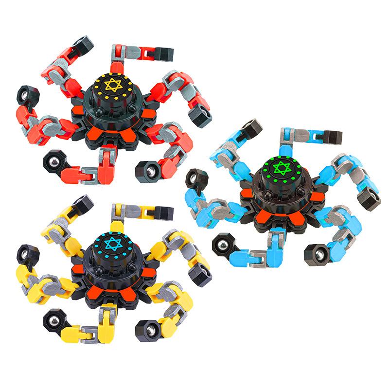 childrens fidget toys mechanical gyro decompression artifact deformation robot bearing deformation mecha chain fidgets sensory toy funny antistress gi