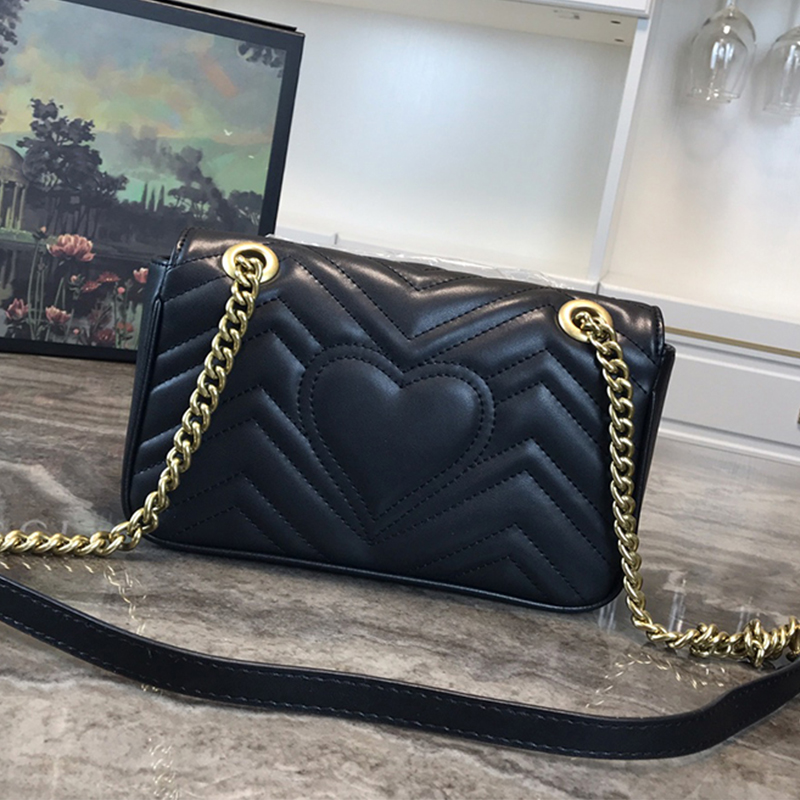 Top quality fashion designer, chain shoulder bag, all-match messenger bag, female black handbag, lady luxury wallet, leather clutch, Box
Top quality fashion designer, chain shoulder bag, all-match messenger bag, female black handbag, lady luxury wallet, leather clutch, Box