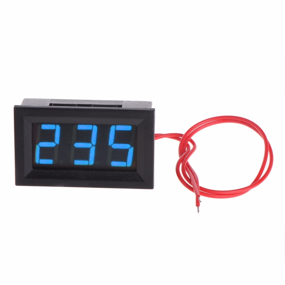 2 Wire 0.56 "Ac 30 V-500 V Led Digital Voltage Meter Monitor Tester For 110V 220V 380V Tester Tool