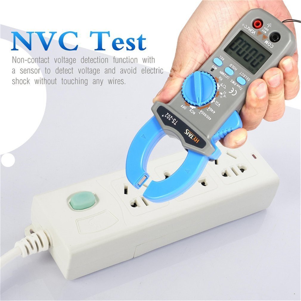 TS200/TS201/TS202 + Digital flow rate True Rms Multimeter Ncv Resistance Condensator Diode Temperature Tester Clampmeter