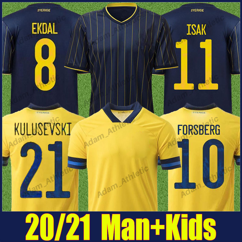 Sweden ISAK soccer jerseys IBRAHIMOVIC FORSBERG KULUSEVSKI Sverige national team jersey BERG LARSSON LINDELOF fooball shirts AUGUSTINSSON CL, Black;yellow
Sweden ISAK soccer jerseys IBRAHIMOVIC FORSBERG KULUSEVSKI Sverige national team jersey BERG LARSSON LINDELOF fooball shirts AUGUSTINSSON CL, Black;yellow