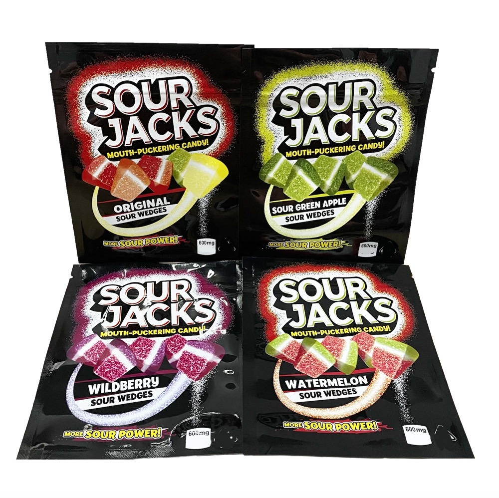sour jacks empty medicated zipper package bags power green apple wildberry watermelon edible Mouth puckering
sour jacks empty medicated zipper package bags power green apple wildberry watermelon edible Mouth puckering