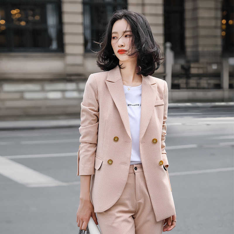 High Quality Large Size S- Professional Women's Office Suit Pants Two-piece Autumn and Winter Female Interview Outfit 210527, Blazer pants c
High Quality Large Size S- Professional Women's Office Suit Pants Two-piece Autumn and Winter Female Interview Outfit 210527, Blazer pants c