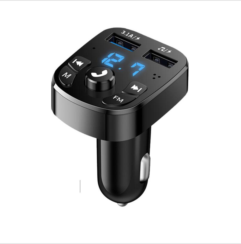 Car Hands-free Bluetooth 5.0 FM Transmitter Cars Kit MP3 Modulator Player Wireless Handsfree Audio Receiver Dual USB Fast Charger
Car Hands-free Bluetooth 5.0 FM Transmitter Cars Kit MP3 Modulator Player Wireless Handsfree Audio Receiver Dual USB Fast Charger