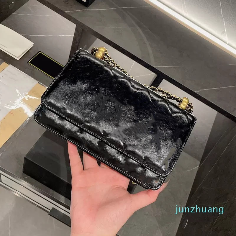 Designer- Classic Double Little Ball Bags Wallet Chain Vintage Adjustable Shoulder Strap Calfskin Oil Wax Leather Pocket Purse handbags, Red 
Designer- Classic Double Little Ball Bags Wallet Chain Vintage Adjustable Shoulder Strap Calfskin Oil Wax Leather Pocket Purse handbags, Red