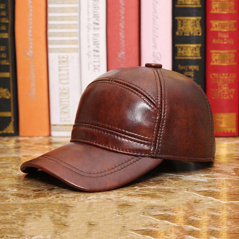 Berets Spring Genuine Leather Men Women Baseball Caps Real Adjustable Trucker Driving Black Snapback Cowhide Peaked Hats, Brown
Berets Spring Genuine Leather Men Women Baseball Caps Real Adjustable Trucker Driving Black Snapback Cowhide Peaked Hats, Brown