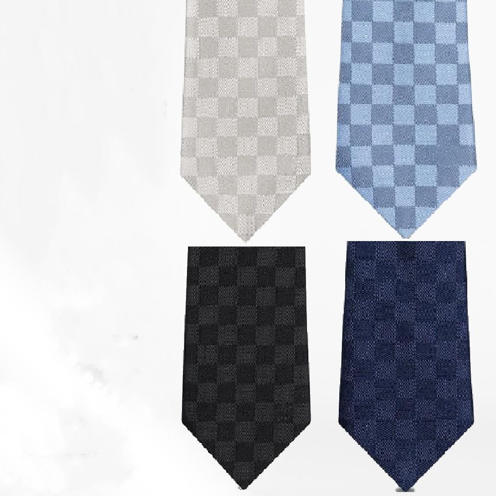 Men Damier Classic Tie Silk Woven Tone-on-tone Handmade Gentleman Necktie Male Wedding Business Neck Ties
Men Damier Classic Tie Silk Woven Tone-on-tone Handmade Gentleman Necktie Male Wedding Business Neck Ties
