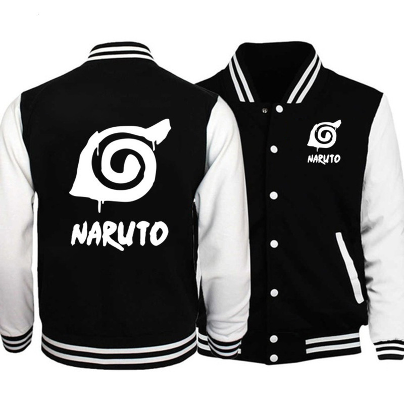 Mens Jacket Men' Naruto cartoon Japane anime baseball uniform European size sweater, A black
Mens Jacket Men' Naruto cartoon Japane anime baseball uniform European size sweater, A black