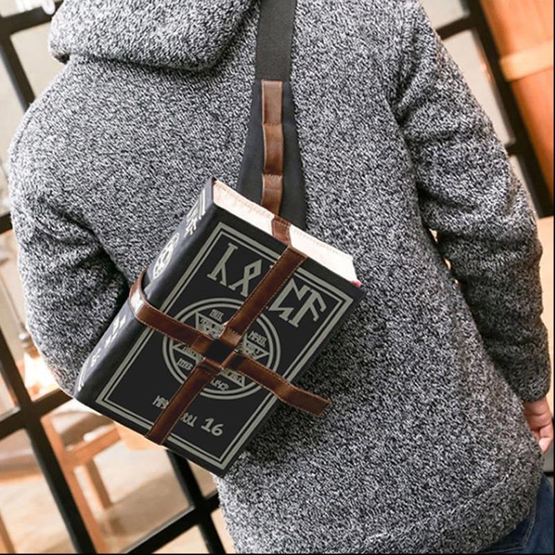 waist bag gothic magical spell book messenger crossbody cosplay adjustable for students aic88 drop
waist bag gothic magical spell book messenger crossbody cosplay adjustable for students aic88 drop