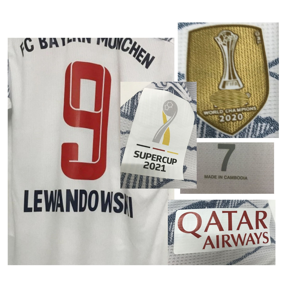 2021-2022 Match Worn Player issue Jersey Super Cup Final 2021 LEWANDOWSKI Jersey Muller Coman Maillot Kimmich Sane Tuta da calcio Traje de futbol Sports Shirt, Player version ucl
2021-2022 Match Worn Player issue Jersey Super Cup Final 2021 LEWANDOWSKI Jersey Muller Coman Maillot Kimmich Sane Tuta da calcio Traje de futbol Sports Shirt, Player version ucl