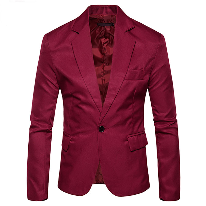 Cotton Men Suits Business Casual tuxedos Slim Fit Groom Party Coat Tailored Performance Host Work Wear Wedding Suit