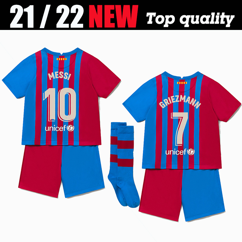 KIDS KIT 20 21 BARCA soccer jerseys Messi Barcelona Kun Aguero Eric 2021 ANSU FATI GRIEZMANN BRAITHWAITE PEDRI DE JONG COUTINHO Football shirt Kids Kit uniform
KIDS KIT 20 21 BARCA soccer jerseys Messi Barcelona Kun Aguero Eric 2021 ANSU FATI GRIEZMANN BRAITHWAITE PEDRI DE JONG COUTINHO Football shirt Kids Kit uniform