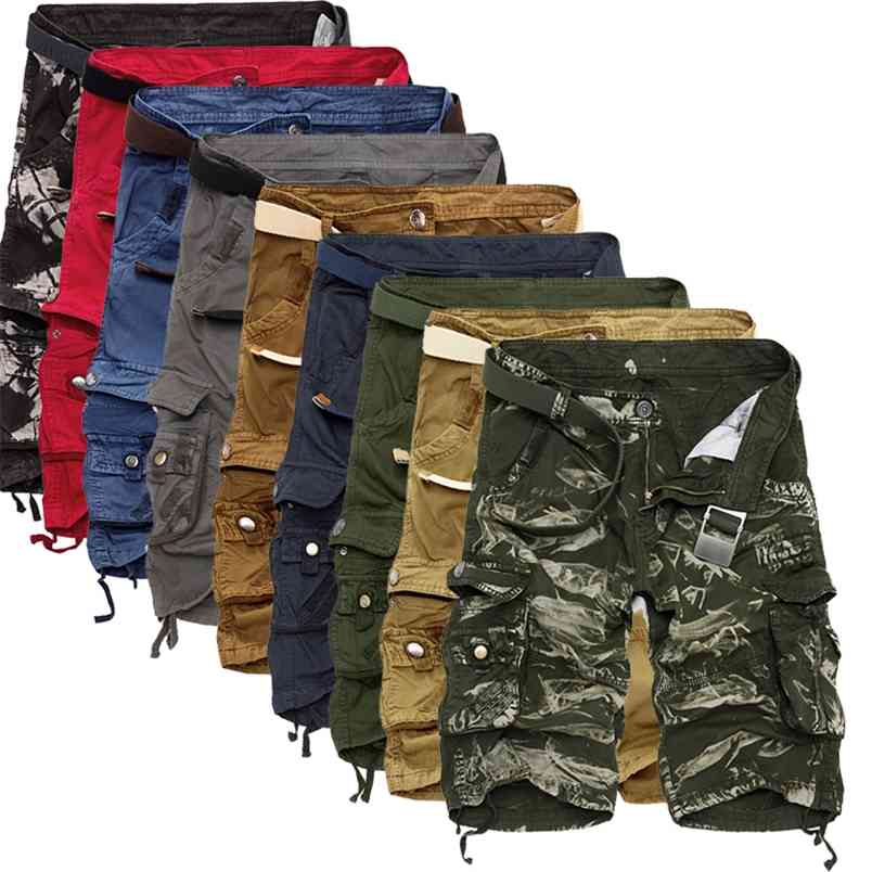 Military Cargo Shorts Men Summer Camouflage Pure Cotton Brand Clothing Comfortable Tactical Camo 210629, Black camo
Military Cargo Shorts Men Summer Camouflage Pure Cotton Brand Clothing Comfortable Tactical Camo 210629, Black camo