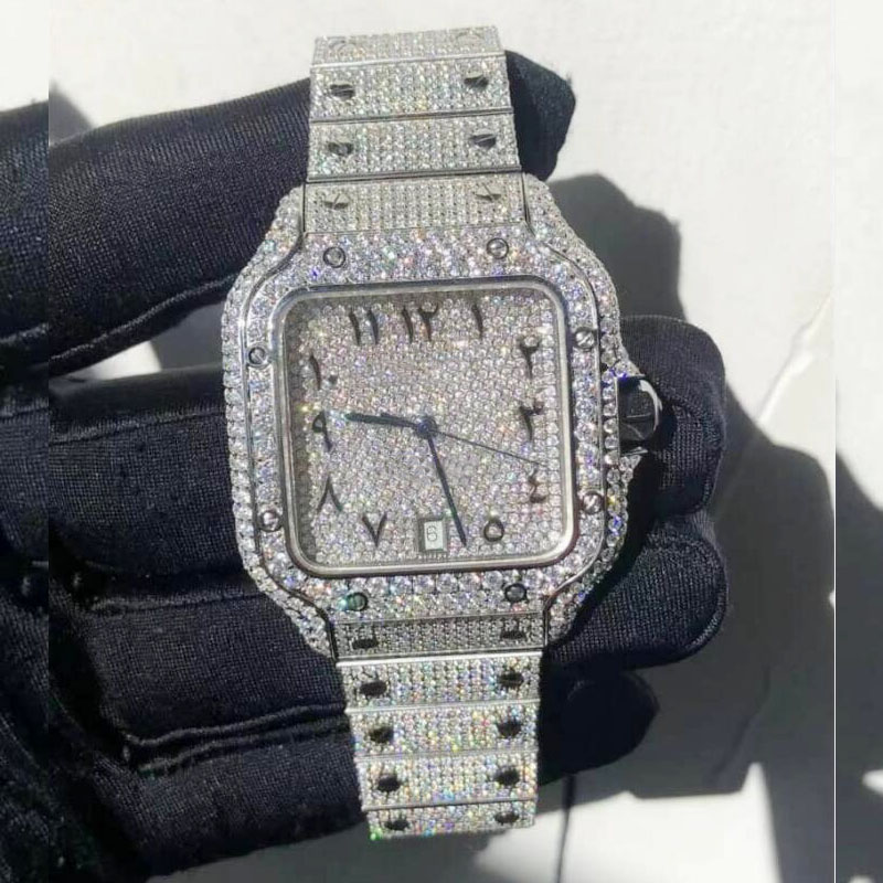 2021 New MISSFOX Square Watch for Men Luxury Hiphop Best quality Full Iced Out Watches Sliver Moissanite/Crystal Zircon Diamonds wristwatches with box and papers, 02 crystal zircon diamonds
2021 New MISSFOX Square Watch for Men Luxury Hiphop Best quality Full Iced Out Watches Sliver Moissanite/Crystal Zircon Diamonds wristwatches with box and papers, 02 crystal zircon diamonds