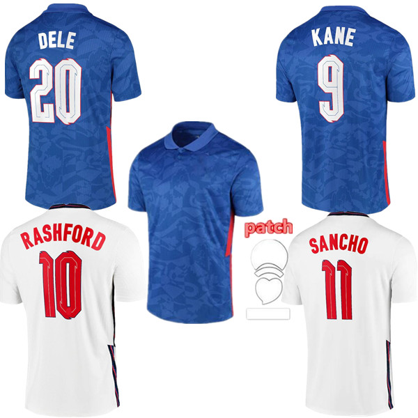 Top Quality 2021 SANCHO RASHFORD E Soccer Jerseys KANE NGLAND STERLING VARDY ENGLAND DELE National team Football shirts 20 21 White Blue Jersey, Black
Top Quality 2021 SANCHO RASHFORD E Soccer Jerseys KANE NGLAND STERLING VARDY ENGLAND DELE National team Football shirts 20 21 White Blue Jersey, Black