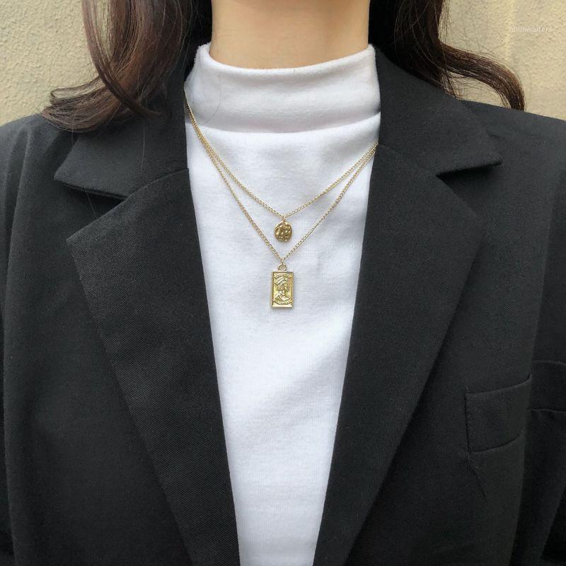 Creative Vintage Portrait Relief Pendant Necklace For Women Fashion Multi-layer Long Square Clavicle Chain Jewelry Chains
Creative Vintage Portrait Relief Pendant Necklace For Women Fashion Multi-layer Long Square Clavicle Chain Jewelry Chains