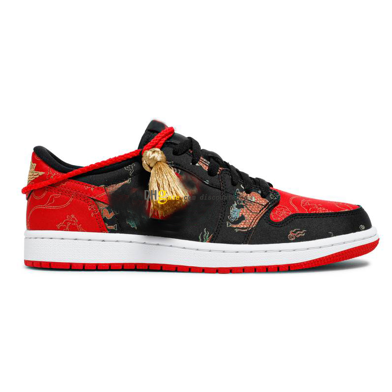 1 Low OG Chinese New Year Basketball shoes 1s sshoe Men Womens Sneakers DD2233 001 Top version, Chinese new year (without shoe box)
1 Low OG Chinese New Year Basketball shoes 1s sshoe Men Womens Sneakers DD2233 001 Top version, Chinese new year (without shoe box)